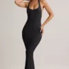 Imelda Modal Racerback Maxi Klänning i svart Imelda Modal Racerback Maxi Klänning i svart