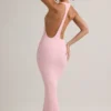 Imelda Modal Racerback Maxiklänning i Baby Pink Imelda Modal Racerback Maxiklänning i Baby Pink