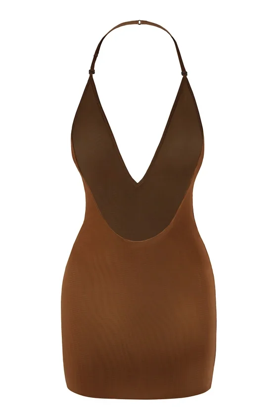 Intimates Intimates Soft Mesh Multiway Miniklänning i Chestnut Intimates Intimates Soft Mesh Multiway Miniklänning i Chestnut