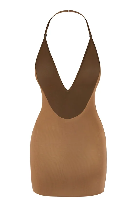 Intimates Intimates Soft Mesh Multiway-miniklänning i mandel Intimates Intimates Soft Mesh Multiway-miniklänning i mandel