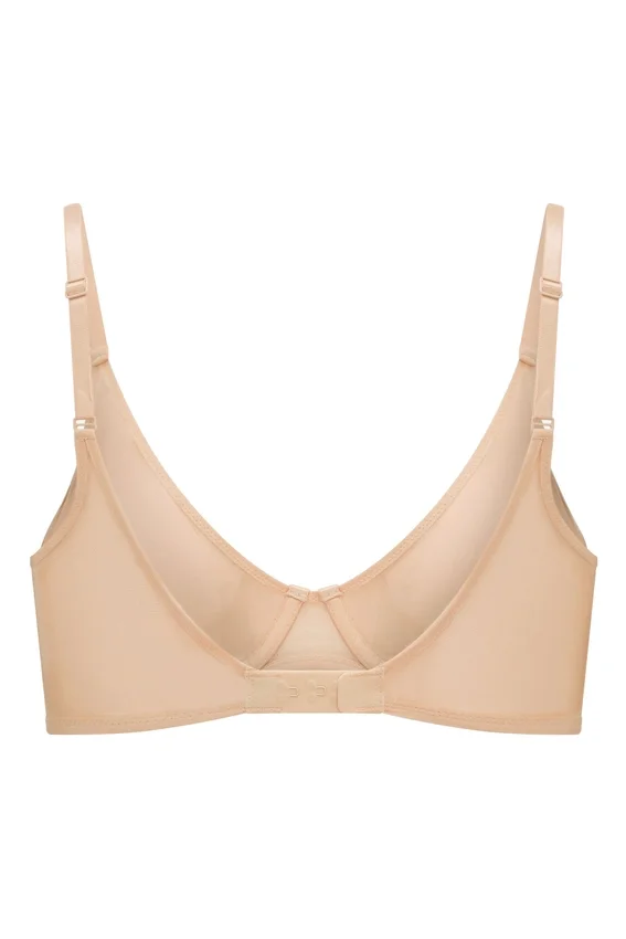 Intimates mjuk mesh-bh med bygel i beige Intimates mjuk mesh-bh med bygel i beige