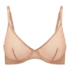 Intimates mjuk mesh-bh med bygel i ett lager i varm persika Intimates mjuk mesh-bh med bygel i ett lager i varm persika