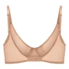 Intimates mjuk mesh-bh med bygel i ett lager i varm persika Intimates mjuk mesh-bh med bygel i ett lager i varm persika