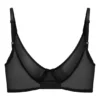 Intimates mjuk mesh-bh med bygel i svart Intimates mjuk mesh-bh med bygel i svart