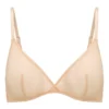 Intimates mjuk mesh-bh med triangeltopp i beige Intimates mjuk mesh-bh med triangeltopp i beige