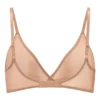 Intimates mjuk mesh-bh med triangeltopp i ett lager i varm persika Intimates mjuk mesh-bh med triangeltopp i ett lager i varm persika