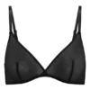 Intimates mjuk mesh-bh med triangeltopp i svart Intimates mjuk mesh-bh med triangeltopp i svart