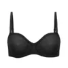 Intimates mjuk mesh-bh utan axelband i svart Intimates mjuk mesh-bh utan axelband i svart