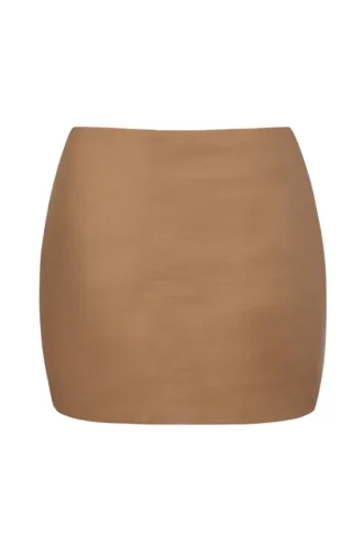 Intimates Mjuk mesh-minikjol med låg midja i färgen Almond Intimates Mjuk mesh-minikjol med låg midja i färgen Almond