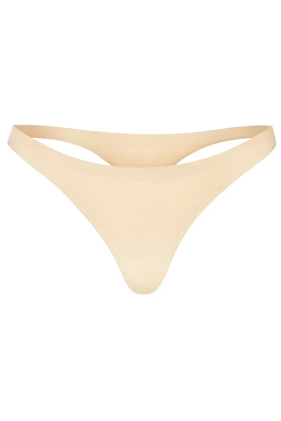 Intimates sömlös stickad string i varm persika Intimates sömlös stickad string i varm persika