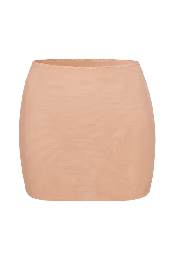 Intimates Soft Mesh lågmidjad mikromini-kjol i Warm Peach Intimates Soft Mesh lågmidjad mikromini-kjol i Warm Peach