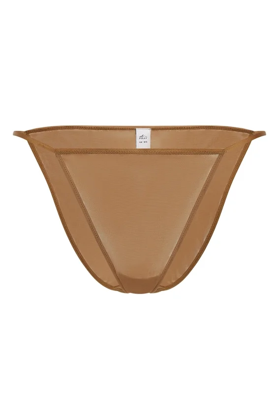 Intimates Soft Mesh String Bikini i Almond Intimates Soft Mesh String Bikini i Almond
