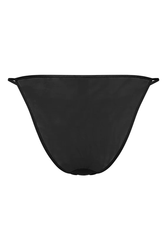 Intimates Soft Mesh String Bikini i svart Intimates Soft Mesh String Bikini i svart