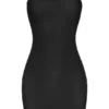 Intimates Soft Sheer-Mesh Bandeau Mini Slip Klänning i svart Intimates Soft Sheer-Mesh Bandeau Mini Slip Klänning i svart