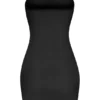 Intimates Soft Sheer-Mesh Bandeau Mini Slip Klänning i svart Intimates Soft Sheer-Mesh Bandeau Mini Slip Klänning i svart