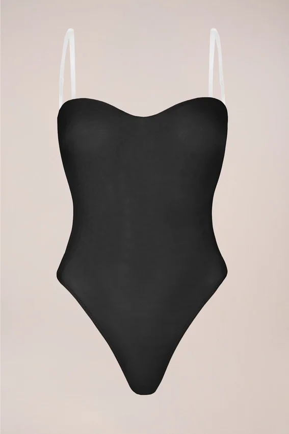 Intimates Strapless Bodys i svart Intimates Strapless Bodys i svart