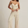 Isalie Modal Camisole Pyjama Toppar i citronmönster Isalie Modal Camisole Pyjama Toppar i citronmönster