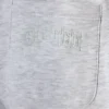 Joggingbyxor i borstad jersey med vida ben i gråmelerat Joggingbyxor i borstad jersey med vida ben i gråmelerat