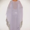 Jovelle genomskinlig draperad cape i chiffong i lila Jovelle genomskinlig draperad cape i chiffong i lila