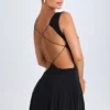Kalista Plunge Cut-Out Miniklänning i Svart Kalista Plunge Cut-Out Miniklänning i Svart