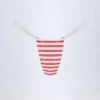 Kauai Ruched Cheeky bikinibyxor i körsbärsrött Kauai Ruched Cheeky bikinibyxor i körsbärsrött