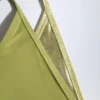 Kisawa Metallic Layered Thong Bikinibyxor i grönt Kisawa Metallic Layered Thong Bikinibyxor i grönt