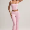 Lai Modal camisole-top med fyrkantig halsringning i pastellrosa Lai Modal camisole-top med fyrkantig halsringning i pastellrosa