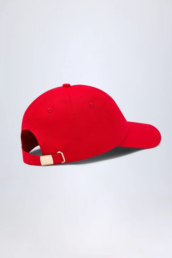 Lazise-baseballkeps med logo i eldröd Lazise-baseballkeps med logo i eldröd