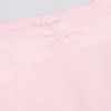 Leggings i borstad jersey med rynkad midja i ljusrosa melerad Leggings i borstad jersey med rynkad midja i ljusrosa melerad