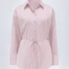 Lerici Oversized-skjorta i rosa randigt Lerici Oversized-skjorta i rosa randigt