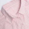 Lerici Oversized-skjorta i rosa randigt Lerici Oversized-skjorta i rosa randigt