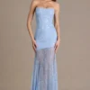 Liliane Premium Embellished Lace Corset Gown i himmelsblått Liliane Premium Embellished Lace Corset Gown i himmelsblått