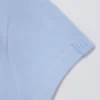 Lång T-shirt med utskärningar i färgen Sky Lång T-shirt med utskärningar i färgen Sky
