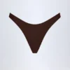 Manea högskurna cheeky-bikinibyxor i mörk choklad Manea högskurna cheeky-bikinibyxor i mörk choklad