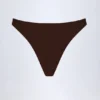 Manea högskurna cheeky-bikinibyxor i mörk choklad Manea högskurna cheeky-bikinibyxor i mörk choklad