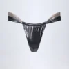 Maravi Ruched Thong Bikinibyxor i Silver Chrome Maravi Ruched Thong Bikinibyxor i Silver Chrome
