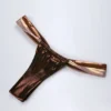 Maravi rynkad stringbikiniunderdel i bronsguld Maravi rynkad stringbikiniunderdel i bronsguld