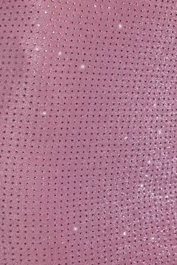 Odetta, utsmyckad, axelbandslös crop top i ljusrosa Odetta, utsmyckad, axelbandslös crop top i ljusrosa