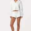 Mid-Rise Shorts i färgen Milk Mid-Rise Shorts i färgen Milk