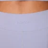 Mini-shorts med vridet midjeband och fickor i periwinkle Mini-shorts med vridet midjeband och fickor i periwinkle