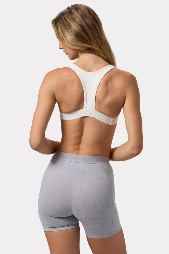 Mjuk sport-BH i White Mjuk sport-BH i White