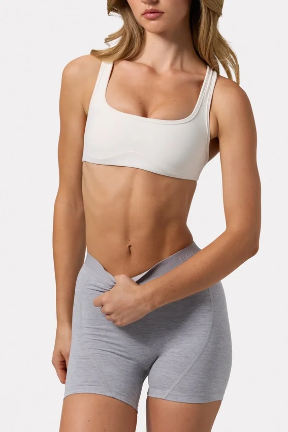 Mjuk sport-BH i White Mjuk sport-BH i White