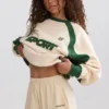 Mjuka minishorts i bomullsjersey med resår i marmor Mjuka minishorts i bomullsjersey med resår i marmor