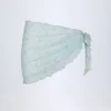 Molinas sarong med knytband i blått blommönster Molinas sarong med knytband i blått blommönster