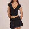Evelique Skort med medelhög midja i svart Evelique Skort med medelhög midja i svart