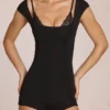 Nayara Modal Playsuit i svart Nayara Modal Playsuit i svart