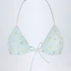 Noia Micro Triangle Bikini Toppar i blått blommönster Noia Micro Triangle Bikini Toppar i blått blommönster