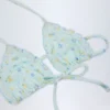 Noia Micro Triangle Bikini Toppar i blått blommönster Noia Micro Triangle Bikini Toppar i blått blommönster