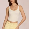 Norelle Modal Tie-Back Top i Ivory Norelle Modal Tie-Back Top i Ivory