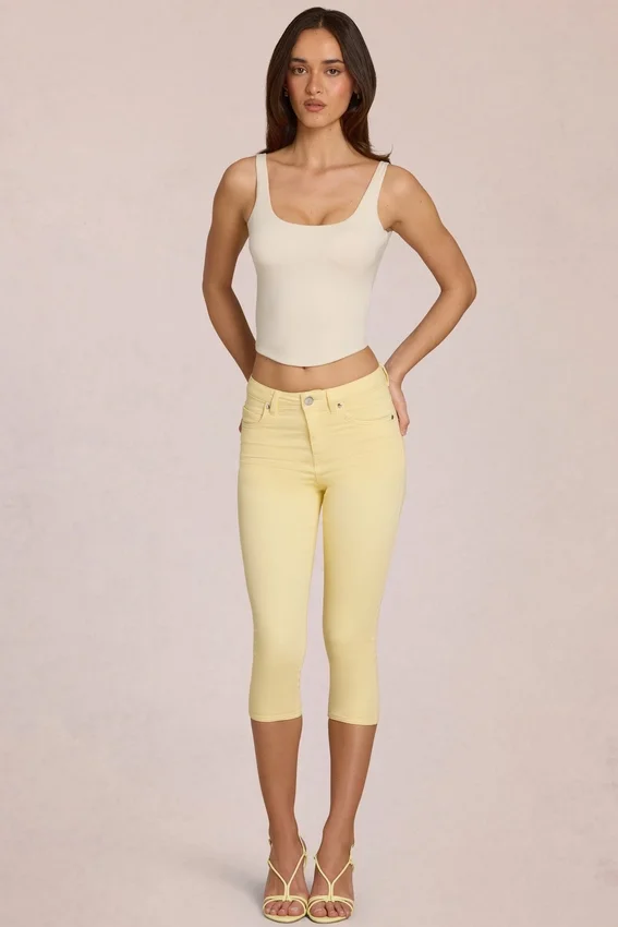 Norelle Modal Tie-Back Top i Ivory Norelle Modal Tie-Back Top i Ivory